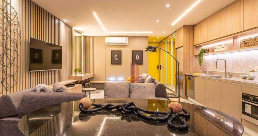Studio com 1 dormitório à venda, 43 m² por R$ 903.408,43 - Jardim Anália Franco - São Paulo/SP
