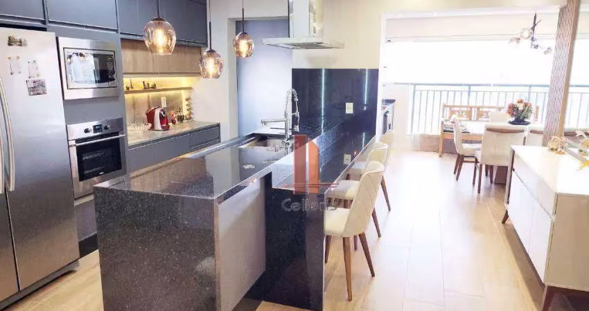 Apartamento com 3 dormitórios à venda, 106 m² por r$ 1.590.000,00 - tatuapé - são paulo/sp