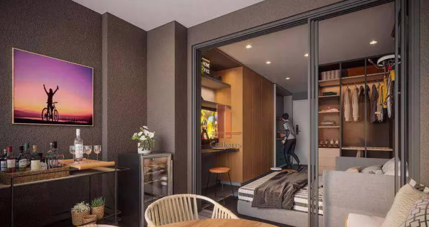 Studio com 1 dormitório à venda, 30 m² por R$ 578.047,87 - Quarta Parada - São Paulo/SP