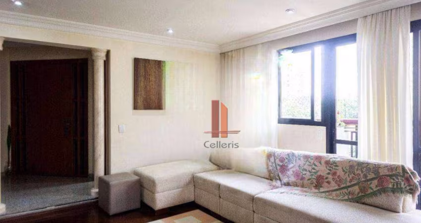 Apartamento com 3 dormitórios, 160 m² - venda por R$ 1.075.000,00 ou aluguel por R$ 7.932,00/mês - Tatuapé - São Paulo/SP