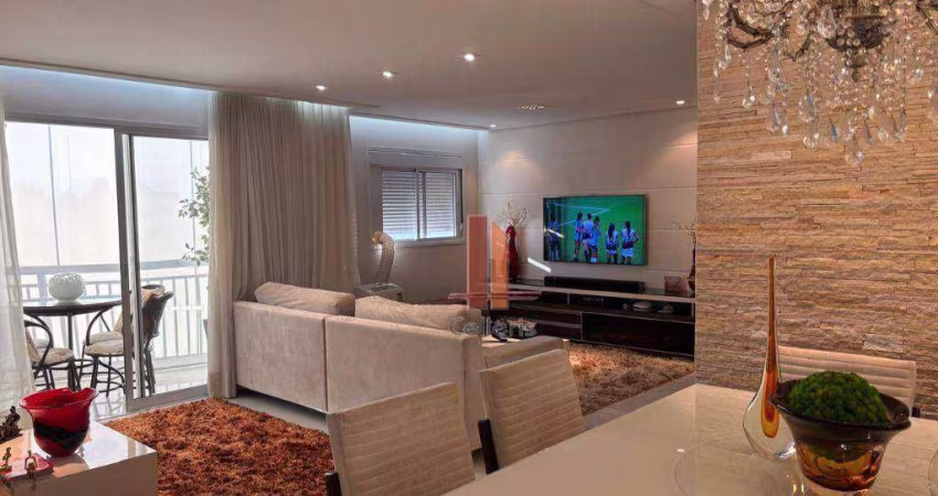 Apartamento com 3 dormitórios à venda, 121 m² por R$ 1.600.000,00 - Vila Regente Feijó - São Paulo/SP