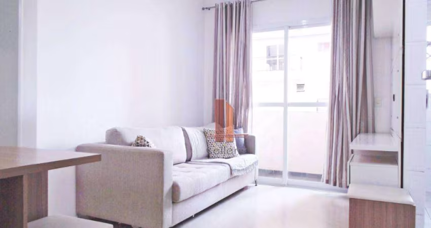 Apartamento com 1 dormitório para alugar, 35 m² por R$ 3.040,00/mês - Tatuapé - São Paulo/SP