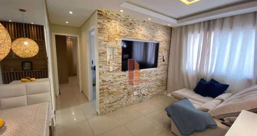 Apartamento com 2 dormitórios à venda, 47 m² por R$ 272.000,00 - Cangaíba - São Paulo/SP