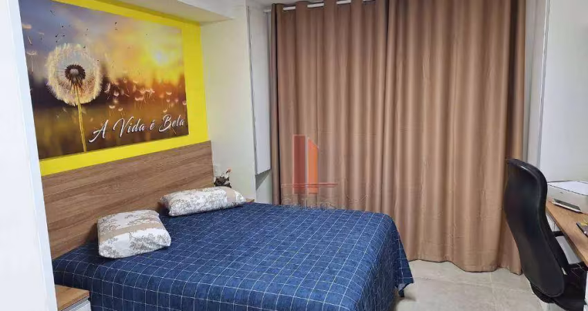 Apartamento com 1 dormitório à venda, 25 m² por r$ 400.000,00 - tatuapé - são paulo/sp