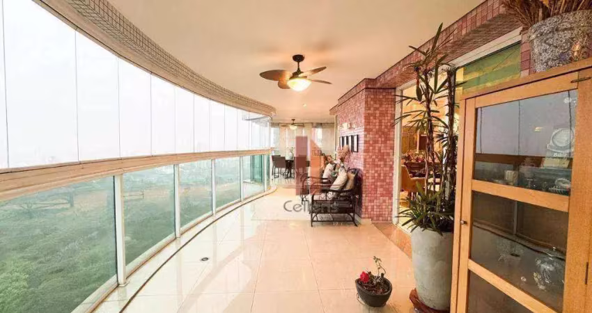 Apartamento com 3 dormitórios à venda, 242 m² - anália franco - são paulo/sp