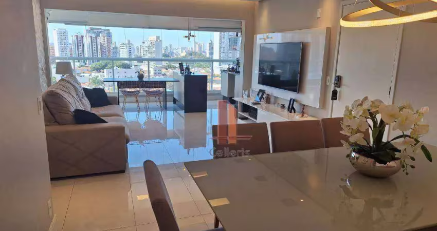 Apartamento com 3 dormitórios à venda, 127 m² por r$ 1.850.000,00 - tatuapé - são paulo/sp