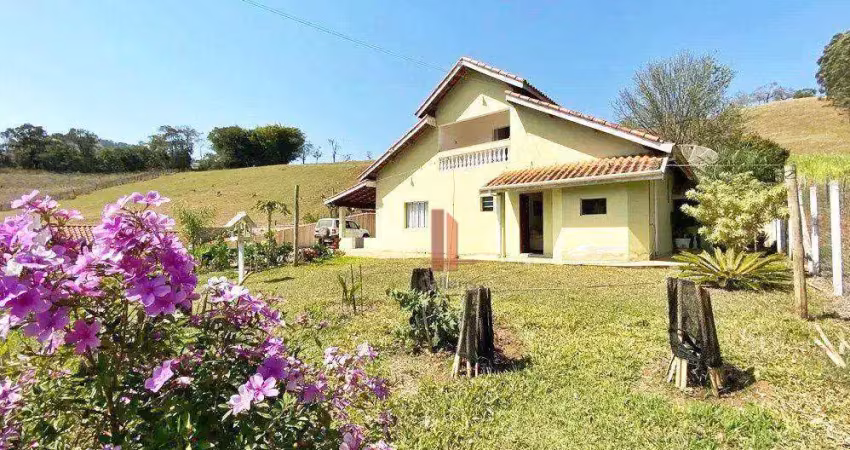 Chácara com 3 dormitórios à venda, 3000 m² por r$ 1.300.000,00 - atras da pedra - gonçalves/mg