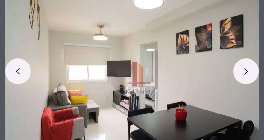 Apartamento com 2 dormitórios à venda, 44 m² por r$ 380.000,00 - tatuapé - são paulo/sp