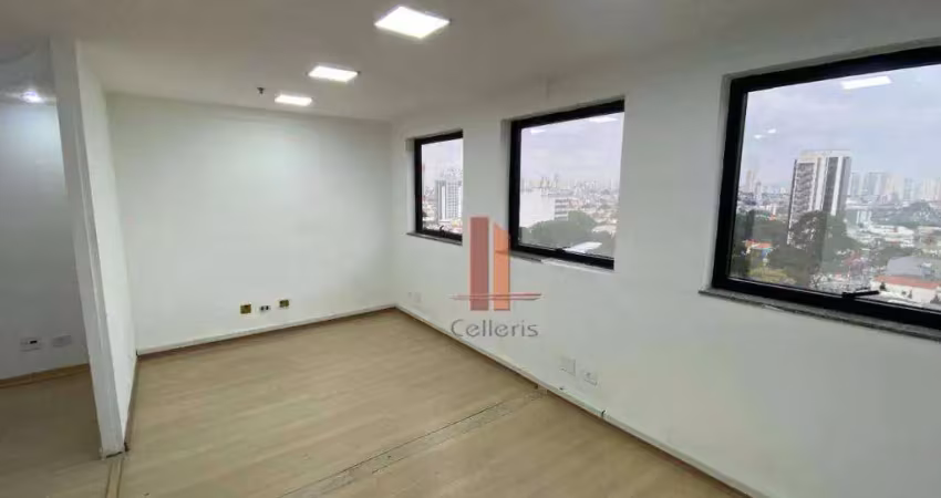 Sala para alugar, 65 m² por r$ 6.007,65/mês - tatuapé - são paulo/sp