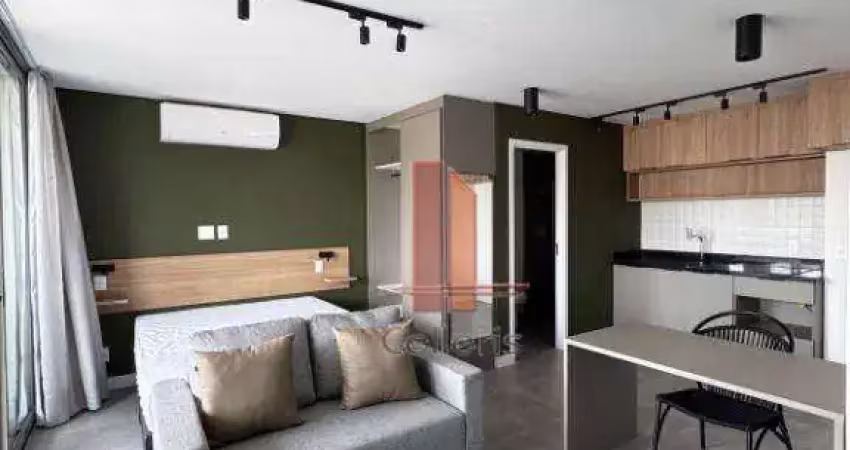 Studio com 1 dormitório para alugar, 39 m² por r$ 5.090/mês - tatuapé - são paulo/sp