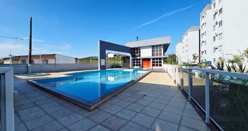 Apartamento 2 quartos semi mobiliado | condominio parque da ponte | ponte de imaruim | palhoça