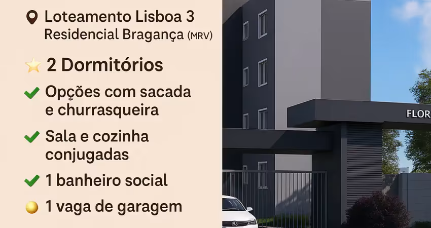 Apartamento com 2 quartos à venda no Forquilhas, São José 