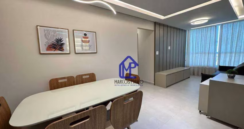 Apartamento com 2 dormitórios à venda, 71 m² por r$ 524.290,00 - vila guilhermina - praia grande/sp