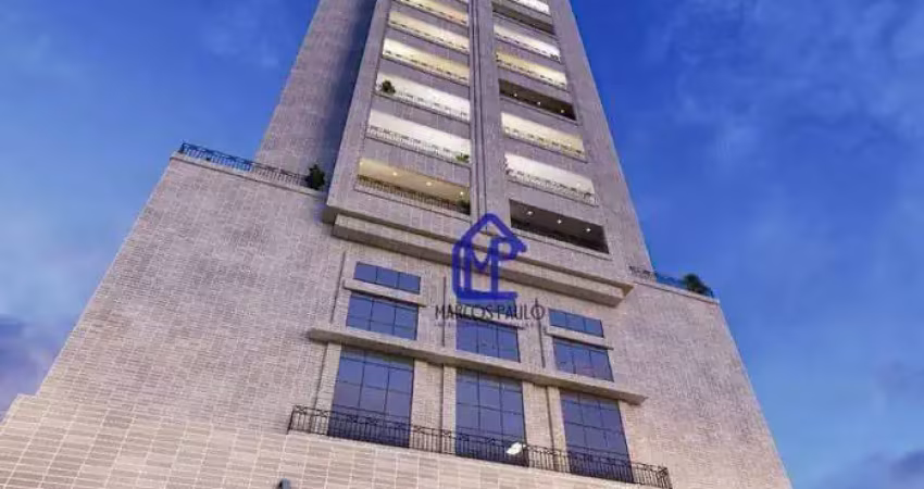Apartamento duplex com 3 dormitórios à venda, 150 m² por r$ 1.300.000,00 - canto do forte - praia grande/sp