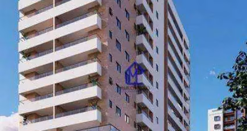Apartamento com 3 dormitórios à venda, 100 m² por r$ 845.000,00 - boqueirão - praia grande/sp
