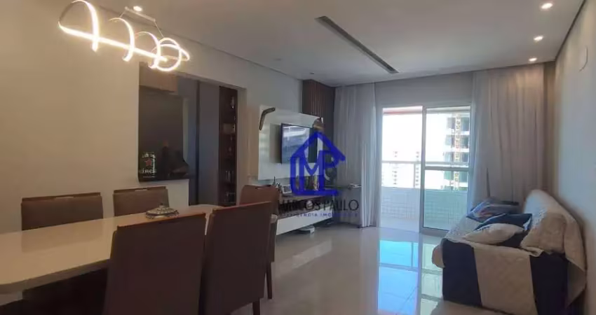 Apartamento com 2 dormitórios à venda, 92 m² por r$ 690.000,00 - vila guilhermina - praia grande/sp