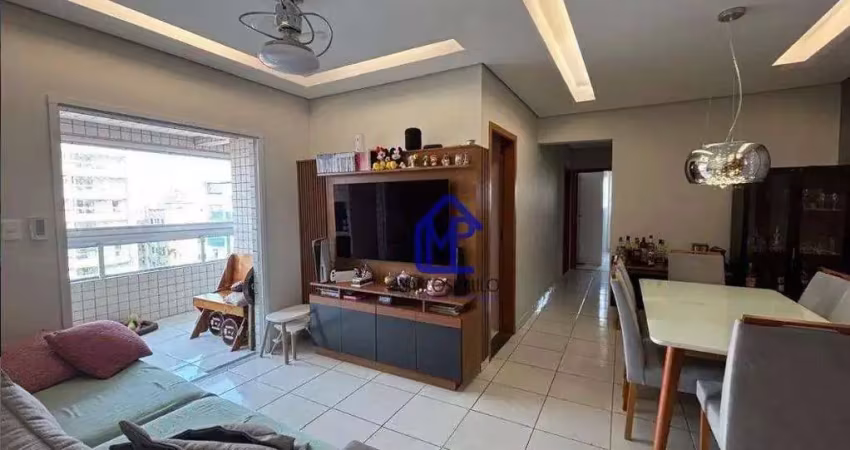 Apartamento com 3 dormitórios à venda, 119 m² por r$ 660.000,00 - aviação - praia grande/sp