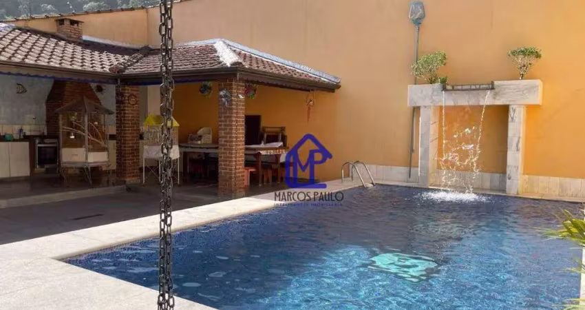 Sobrado com 4 dormitórios à venda, 300 m² por r$ 2.350.000,00 - canto do forte - praia grande/sp
