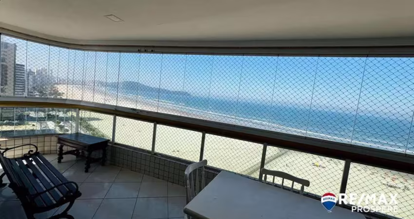 Apartamento com 3 dormitórios à venda, 178 m² por r$ 1.350.000,00 - aviação - praia grande/sp