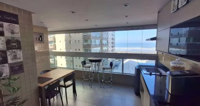 Apartamento com 2 dormitórios vista para o mar bairro canto do forte