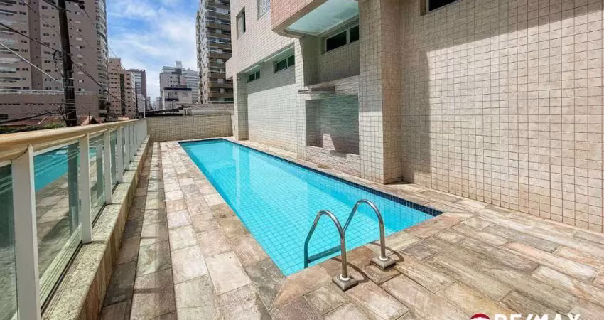 Apartamento com 1 dormitório vista mar, bairro aviação