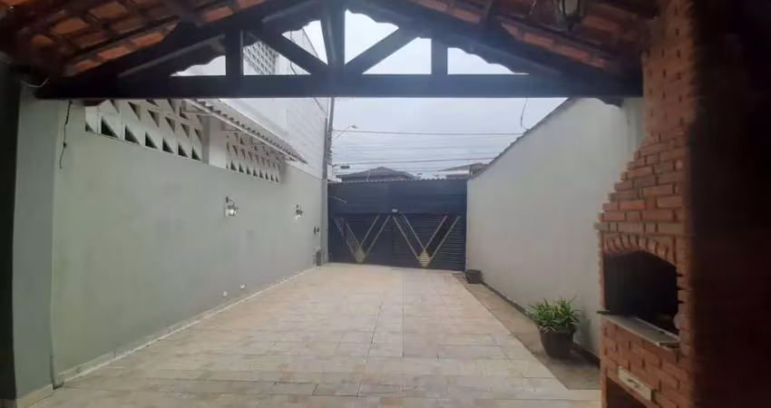 Casa com 1 dormitório para alugar, 150 m² por r$ 5.500,00/mês - boqueirão - praia grande/sp