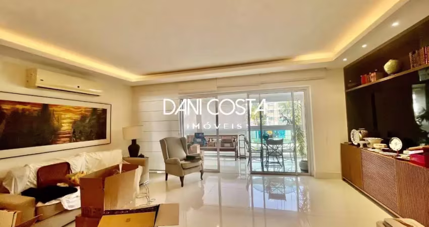 Apartamento no vistta laguna na barra da tijuca: 3 quartos, 2 suítes, 2 salas, 3 vagas de garagem e 194m² de puro conforto!