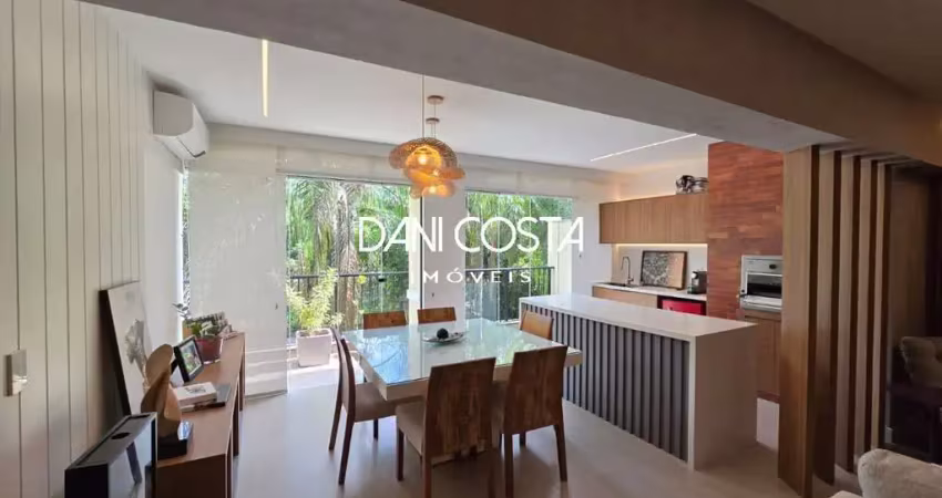 Apartamento garden na barra da tijuca, espacio laguna, rio de janeiro-rj! 4 quartos, 3 suítes, 3 vagas, 200m².