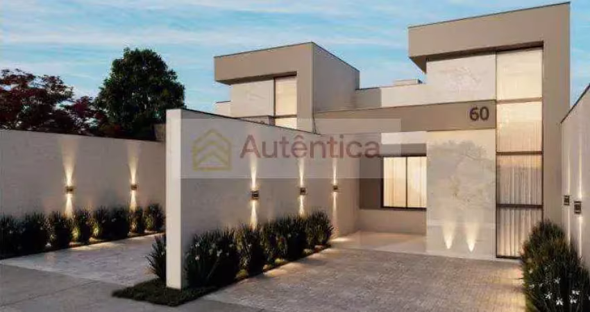 Casa para venda em cascavel, siena, 2 dormitórios, 1 banheiro, 2 vagas