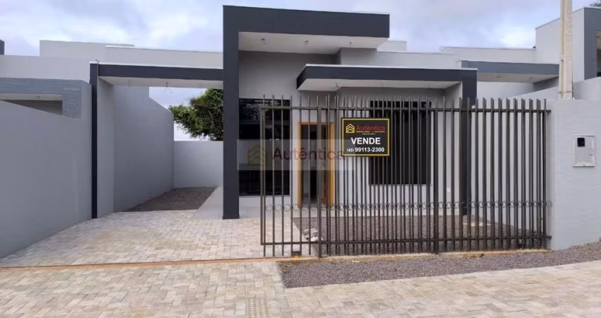 Casa para Venda em Cascavel, BRASILIA, 2 dormitórios, 1 suíte, 2 banheiros, 2 vagas