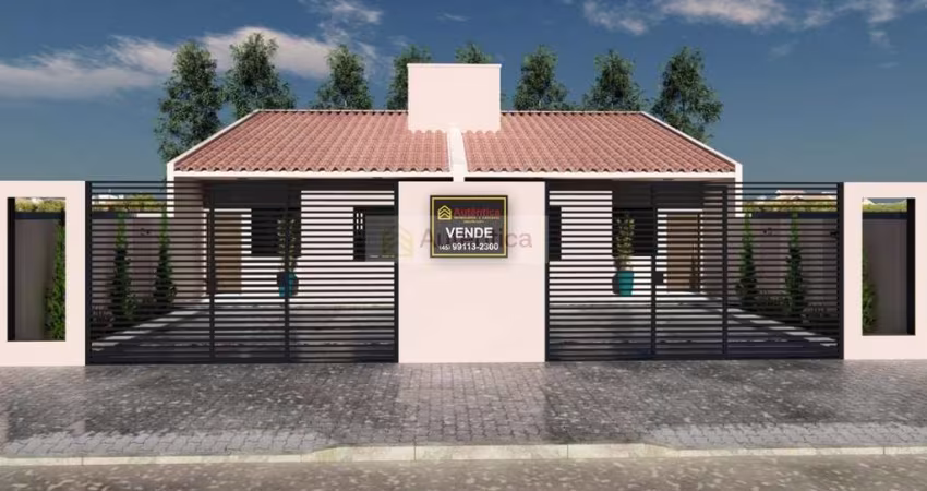 Casa para Venda em Cascavel, FLORAIS, 3 dormitórios, 1 banheiro, 2 vagas