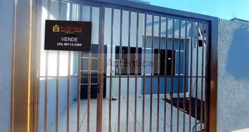 Casa para venda em cascavel, siena, 2 dormitórios, 1 banheiro, 2 vagas