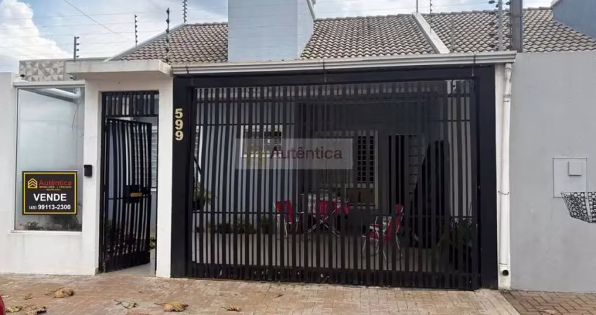 Casa para venda em cascavel, mantovani, 3 dormitórios, 1 banheiro, 2 vagas