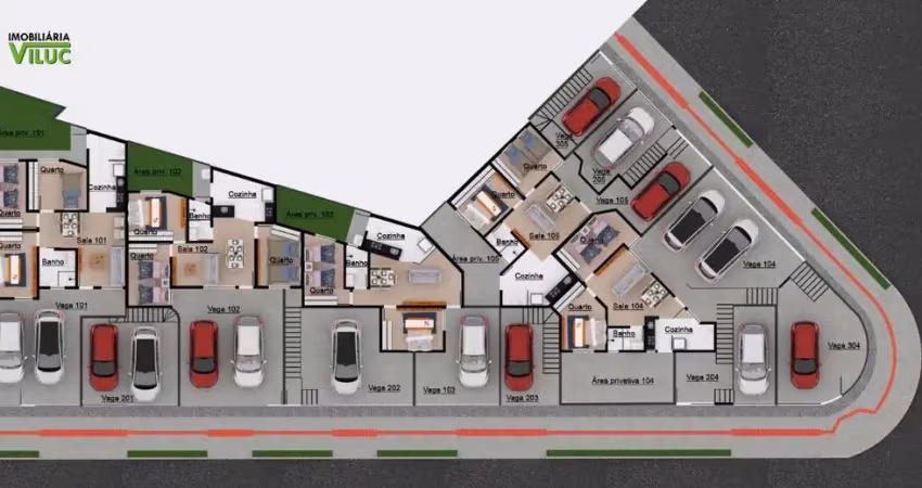 Cobertura com 3 quartos à venda na Rua Canavieiras, --, Parque Xangri-Lá, Contagem