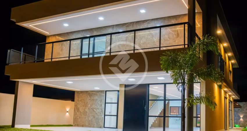 Casa alto padrão à venda em condomínio, sendo 5 suítes - 420m² - PB