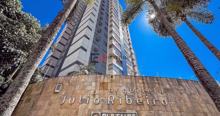 Apartamento mobiliado p/ locação - r$. 3.900,00, ed. júlio ribeiro, alto da gleba palhano, londrina