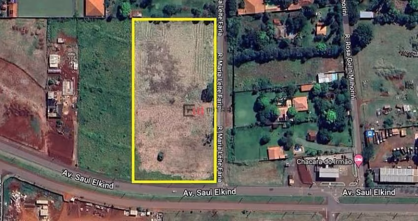TERRENO  (ZC4)  Av. Saul Elkind, à venda R$. 7.200.000,00, com 15.998 m2,  Pq. Agro Ind Maria Stela