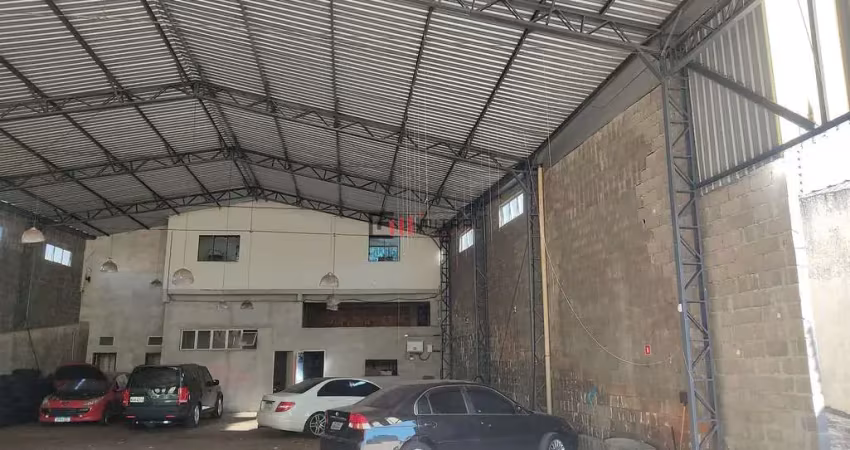 Galpão/barracão  p/ locação - r$. 6.000,00, ideal para oficinas, 500 m2 de construção e terreno de