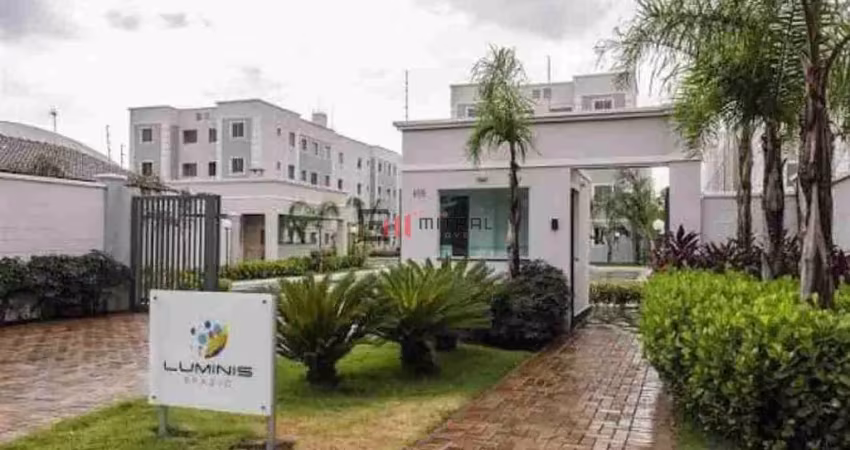 Apartamento dois dormitórios  à venda no residencial spazio luminis - jardim montecatini, cambé, pr