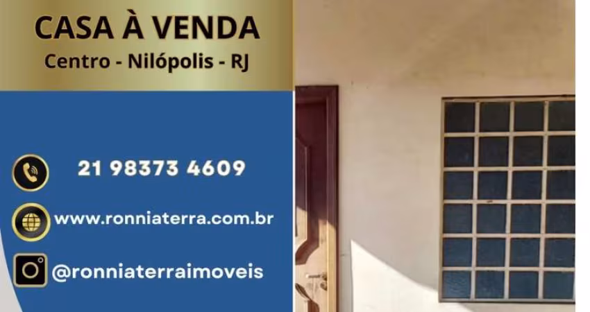 ÓTIMA OPORTUNIDADE CASA À VENDA CENTRO NILÓPOLIS-RJ