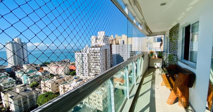 3 quartos com vista deslumbrante para o mar na melhor região da cidade,