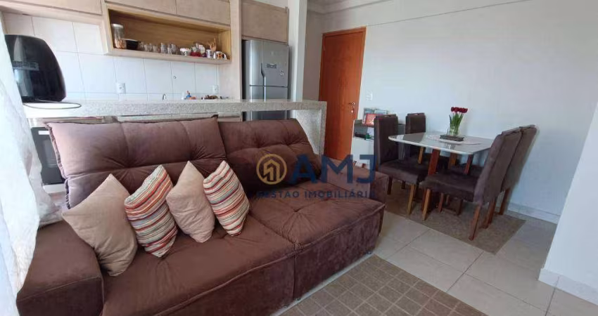 Apartamento com 2 dormitórios para alugar, 54 m² por R$ 2.600,00/mês - Vila Rosa - Goiânia/GO