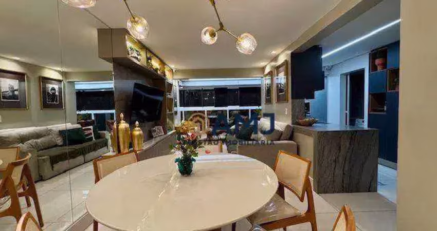 Apartamento no blue home resort no setor bueno - vagas paralelas