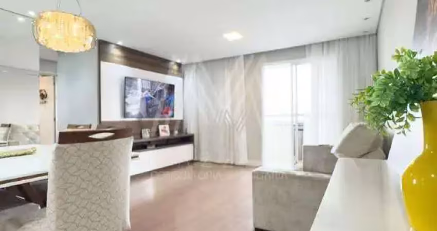 Apartamento com 2 dormitórios à venda, 73 m² por r$ 539.000,00 - vila humaitá - santo andré/sp