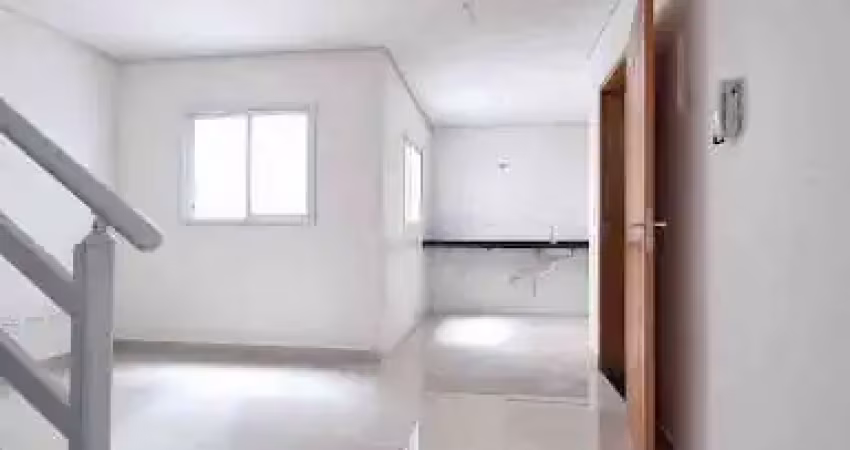 Cobertura com 2 dormitórios à venda, 102 m² por r$ 530.000,00 - vila pires - santo andré/sp
