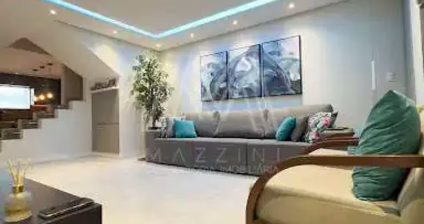 Sobrado com 3 dormitórios à venda, 240 m² por r$ 1.378.000,00 - jardim jaçatuba - santo andré/sp
