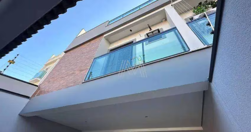 Sobrado com 3 dormitórios à venda por r$ 745.000,00 - vila curuçá - santo andré/sp