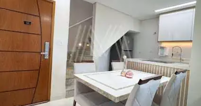 Cobertura com 3 dormitórios à venda, 160 m² por r$ 850.000,00 - utinga - santo andré/sp