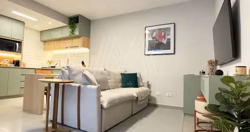 Apartamento com 2 dormitórios à venda, 46 m² por r$ 375.000,00 - jardim jamaica - santo andré/sp