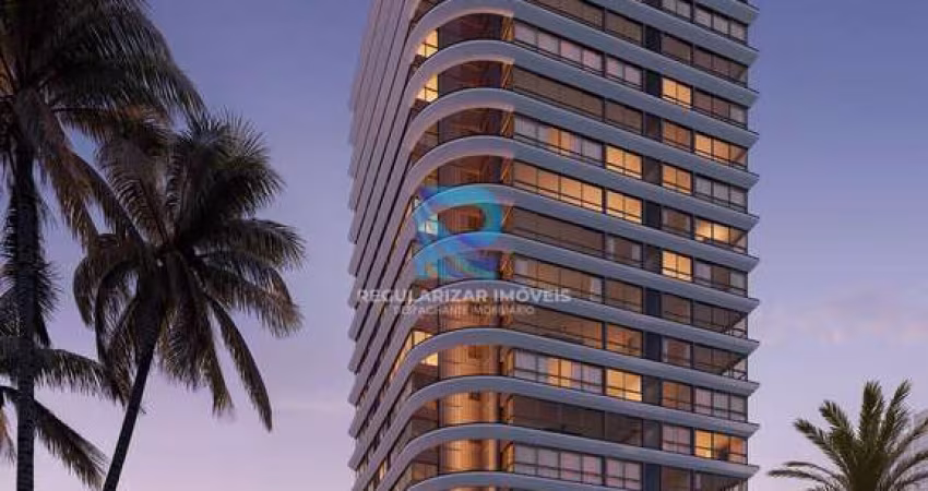 Apartamento de 2 quartos/suítes no Edifício Atlântico em Torres/RS